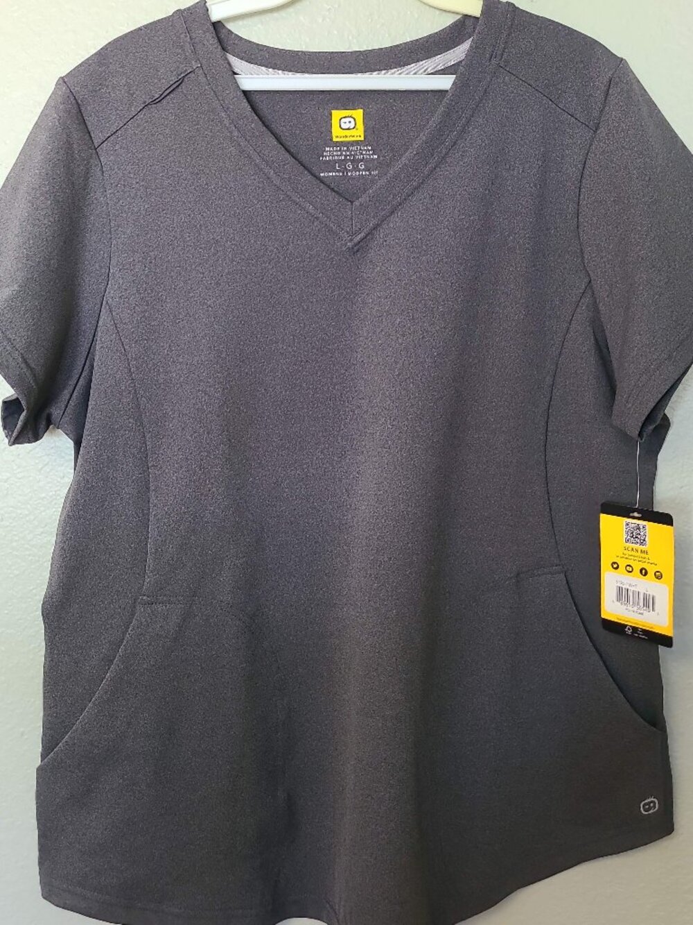 WonderWink Moto Women's 6199 Moto V-Neck